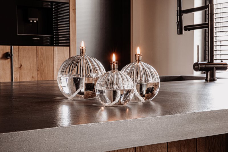 Olielamp Elegant messing S