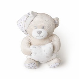 3 STUKS SET (PLUSH SPEELGOED+DEKEN+DOUDOU) - BEIGE