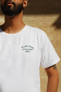 Cotton embroidered t-shirt