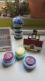 Kid Cups krussæt, foldbart, 180 ml, påskehare-motiv, tåler opvaskemaskine