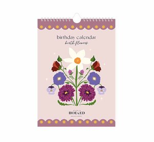 Birthday calendar - Birth Flowers