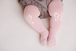 Kruippanty voor baby's "Roze vlinders"
