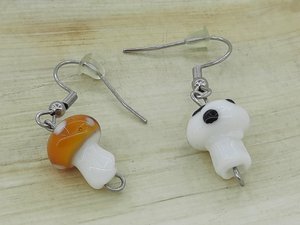 %23284 OW Pilz-Ohrringe