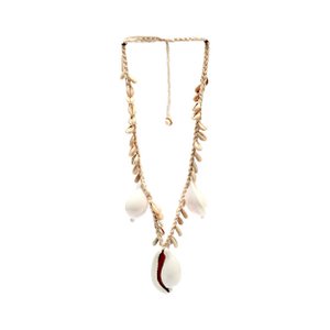 The Big White Cowrie Shell Necklace