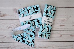 Nouveau coffret cadeau bébé, coffret cadeau Eco, bavoir bébé, lingettes bébé réutilisables, chiffon rot, cadeau nouvelle maman, bavoir dribble