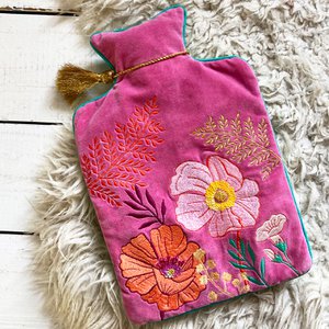 Posy hete roze warmwaterkruik