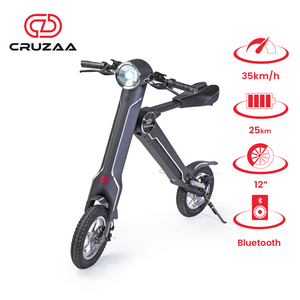 The Official Exclusive Cruzaa E-Scooter Carbon Black