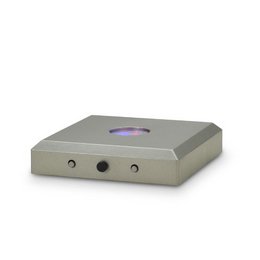 Silver-colored square LED base with 5 LEDs.