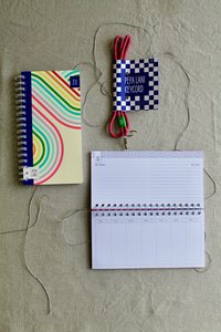 Pepa Lani deskplanner SpringFlower & Fruity Poppy flowers