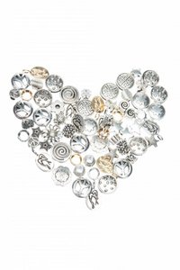 Beads, mix of 10 pairs.