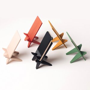 Telefonhalter – auf Holzbasis – plastikfrei – Schreibtisch-Organizer