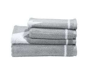 Handdoekserie 1 STER (4 maten, 3 kleuren)