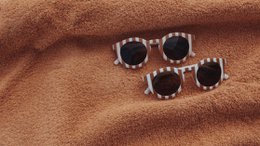 Kids Sunglasses Stripe | Kids Sunglasses | Ivy and Soof