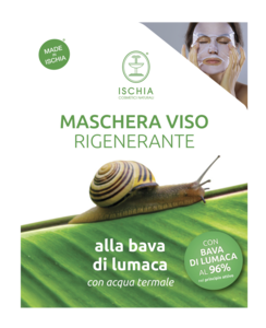 Regenerating face mask with snail slime - 15 ml disposable sachet