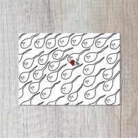 Ansichtkaart | Sperma