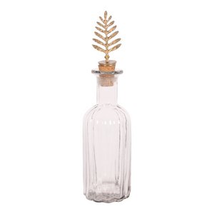 Decoratieve fles met stop 25 cm