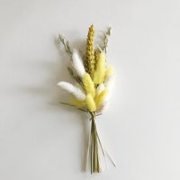 Boom blooms boeket 22cm yellow