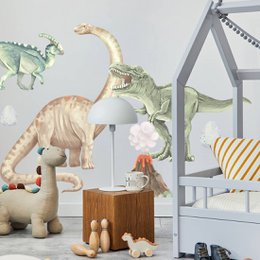 Vægklistermærke | Dinosaurer I