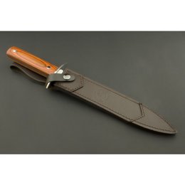 ED MAHONY Hjortebille, jagtkniv (sofanger), 440C