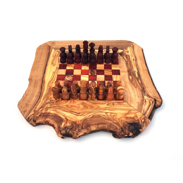 Schaakspel schaakbord S handgemaakt van via de online | Orderchamp