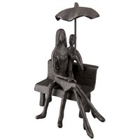 Eisen Design Skulptur "Zusammenhalt"