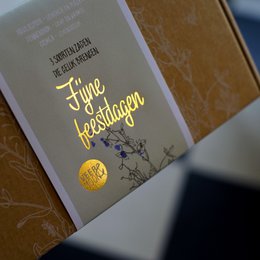 Cadeaudoosje Fijne feestdagen
