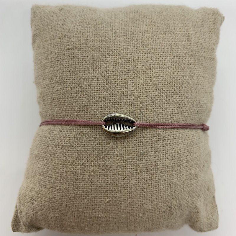 Lille Silver Shell armbånd