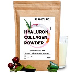 Collagen Hyaluronic Powder - a dietary supplement containing collagen and hyaluronic acid to support skin, hair, and joint health.