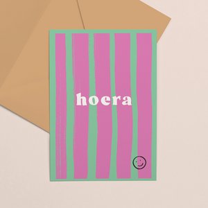 Grußkartenfarbe | Hurra
