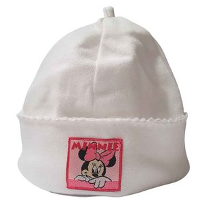 Disney Minnie Mouse Babymütze für Mädchen, Weiß