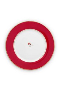 Plate Love Birds Red 26.5cm