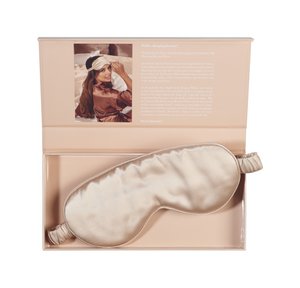 Beauty Pillow® Luxury Silk Mask - Champagne