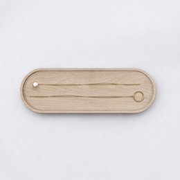 Stack Wooden Desk Organizer Tray