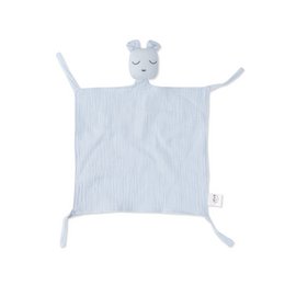 SET DOUDOU + BANDANA + Bijtring - MOD. OSO - BLAUW/GRIJS