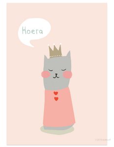 postcard | Cat Princess