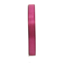  Shiny taffeta ribbon, width 25 mm, length 50 meters, vibrant pink color