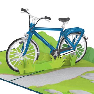 Bicycle pop-up card