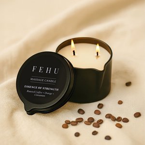 Massage Kerze Essenz der Stärke, 100 g.