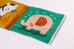 Babybook cloth book crisp - Jungle