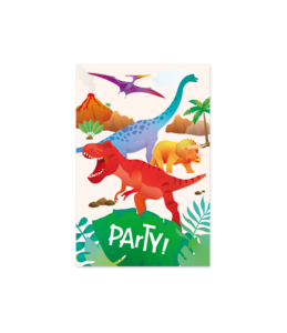 Einladungskarten - Dino