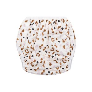 Schwimmwindel – Khaki – Leopard