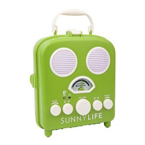Sunnylife - Beach Accessories Bluetooth Speaker Beach Sounds Olive - Groen