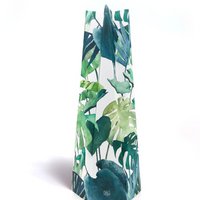 Kaart & Vaas in één - Groot - Botanische Bladeren
