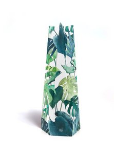 Card & Vase in One - Large - Botanical Leaves
