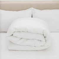 White Linen Duvet Cover