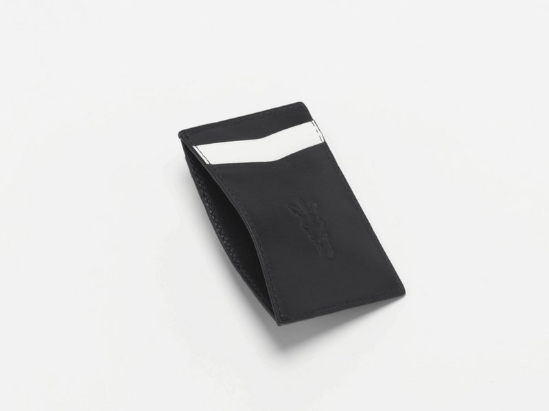 Porte-Cartes - Sort og hvid - Lodret
