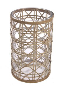 Laternenglas/Geflecht