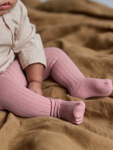 Wollen baby- kindermaillot - Merinowol - Coral