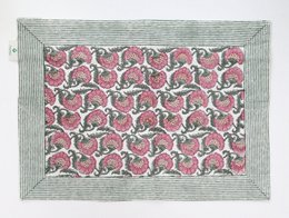 Placemat | Set van 2 | Thistle Carmine