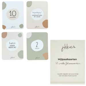 Meilensteinkarten - 32 einzigartige Momente - Erstes Lebensjahr des Lebens